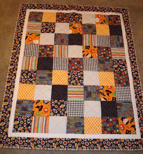 Bewitched Night Quilted Blanket Halloween Decorations For Your Room - Flickden