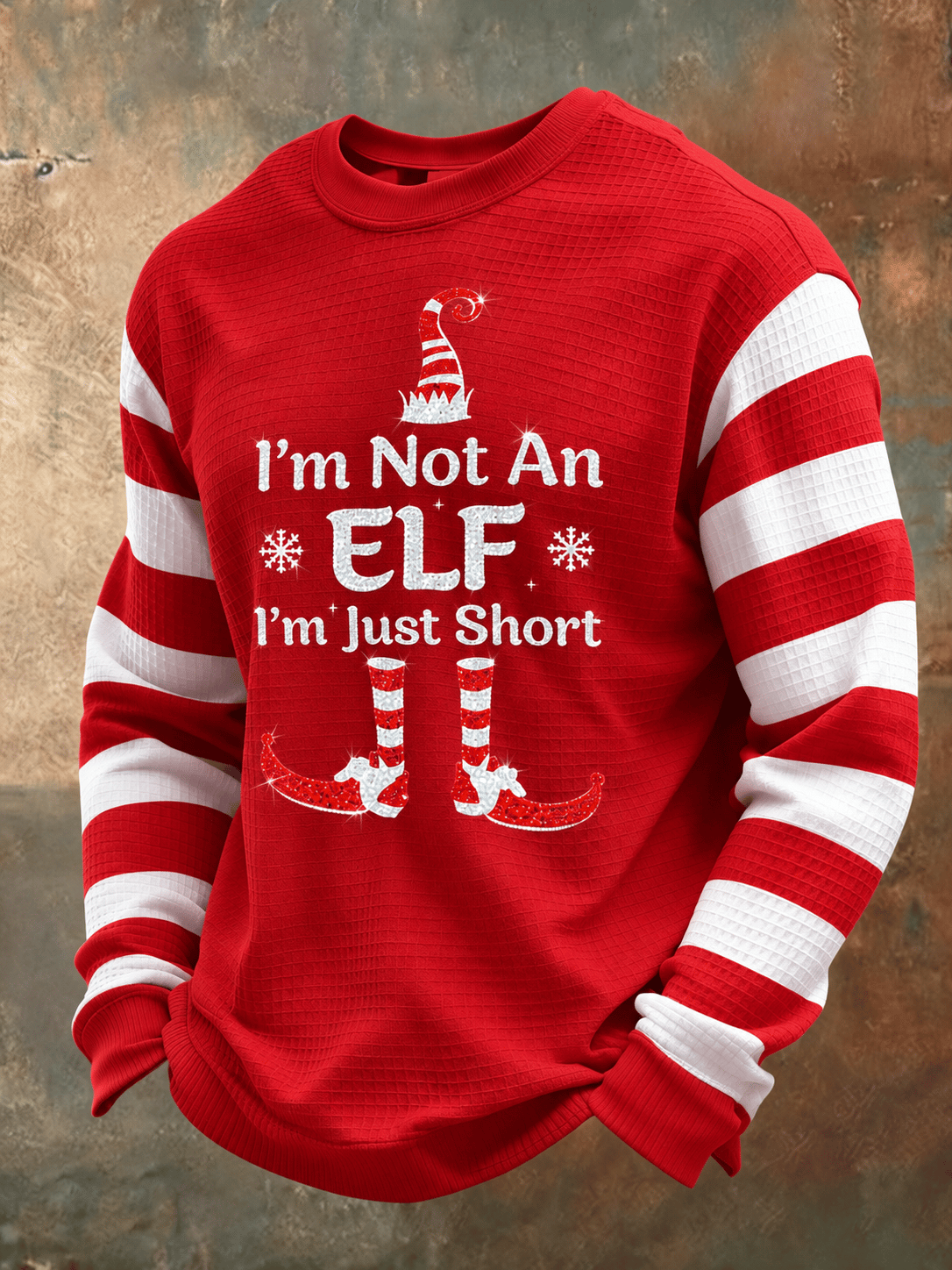 Christmas Im Not An Elf Im Just Short Long Sleeves Shirt Presents For Fans - Flickden