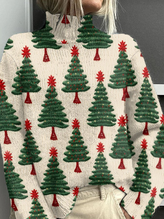 Christmas Tree Sweater Matching Christmas Outfits Xmas Gifts For Younger Daughters - Flickden