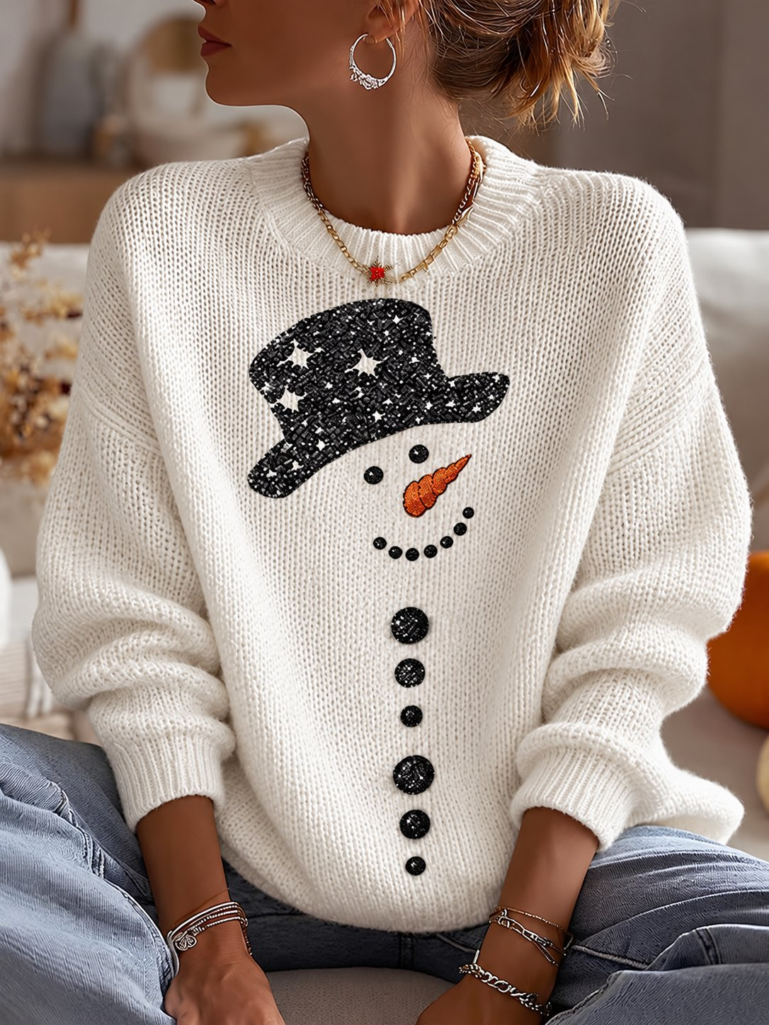Merry Christmas Sweater Matching Christmas Outfits Xmas Gifts For Cozy Sweater Collectors - Flickden