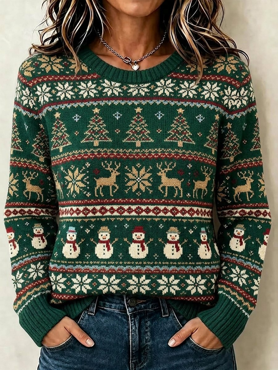 Merry Christmas Sweater Matching Christmas Outfits Xmas Gifts For Work Besties - Flickden