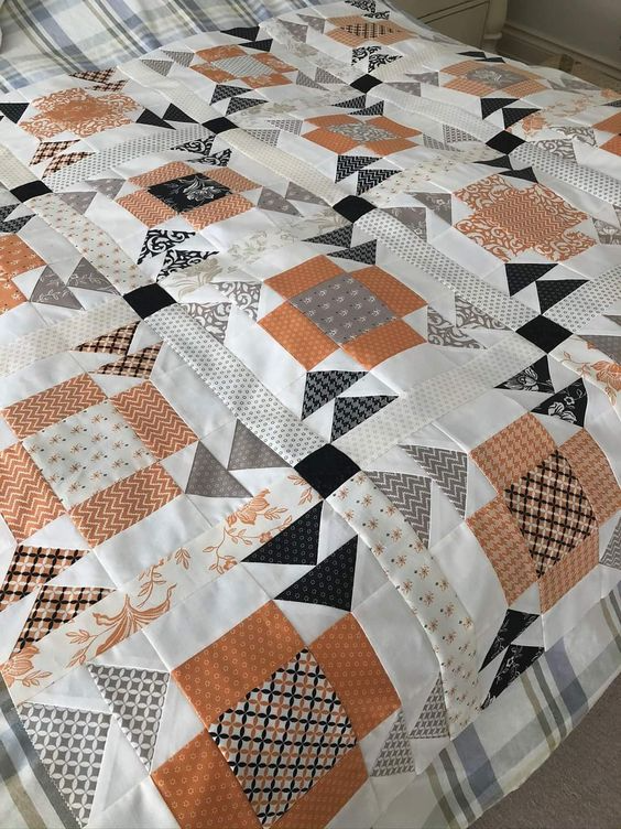 Spooky Season Quilted Blanket Halloween Bedroom Decor Gift For Bestie - Flickden
