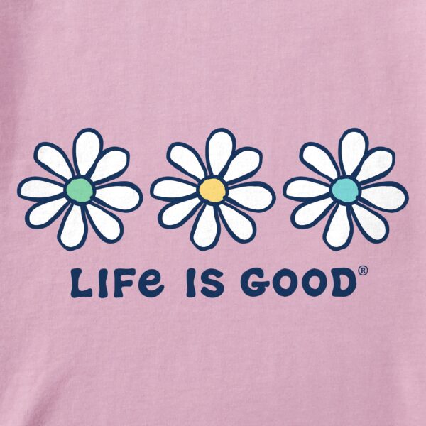 Women's 3 Daisies Long Sleeve Crusher Tee - Image 8