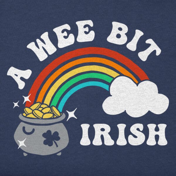 Women's A Wee Bit Irish Long Sleeve Crusher Tee - Image 2
