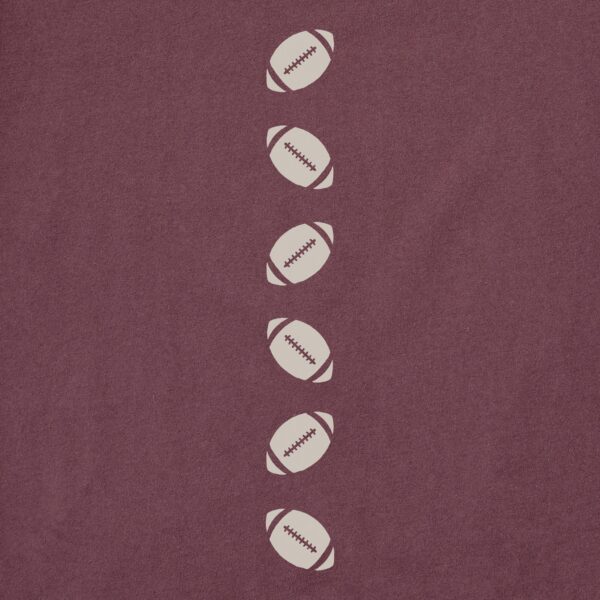 Women's 'Tis the Season Football Long Sleeve Crusher Tee - Image 3
