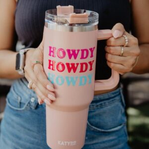 Howdy Western Tumbler With Handle