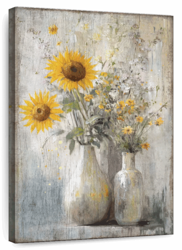 Sunflower Arrangement Wall Art
