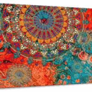 Abstract Tribal Mandalas Wall Art