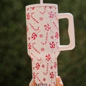 Candy Canes Christmas Tumbler Cup