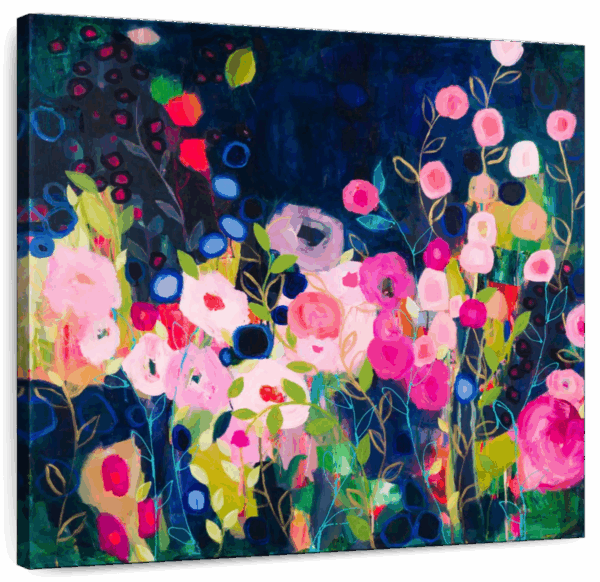 Blue Garden HR Wall Art