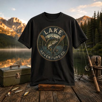 Lake Adventure Co Fishing T-Shirt